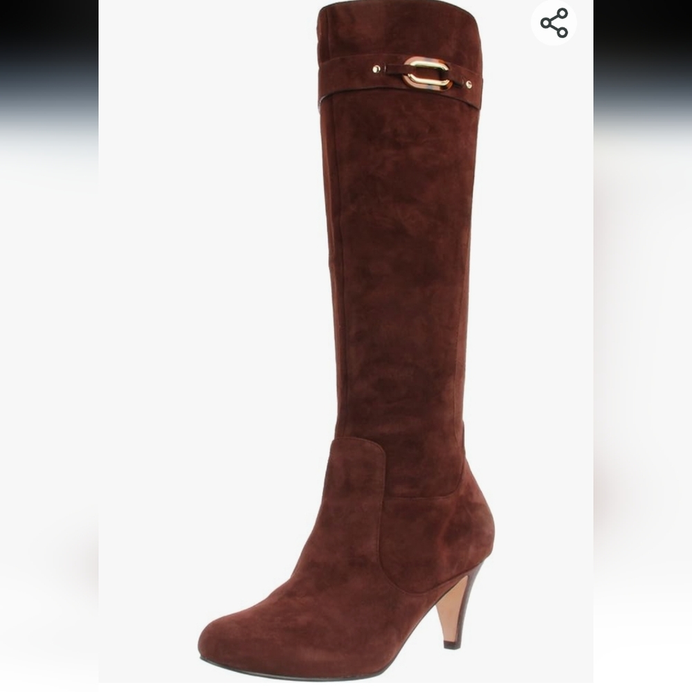 Cole Haan Brown Heeled Boots